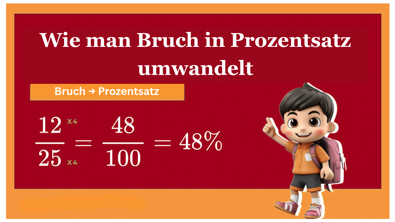 Bruche in Prozentsatze