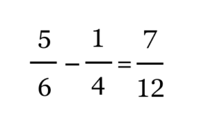 Berechne den Bruchteil