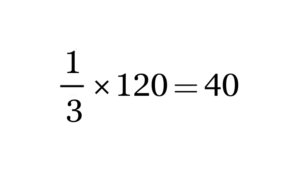 Berechne den Bruchteil