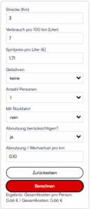 fahrkostenrechner
