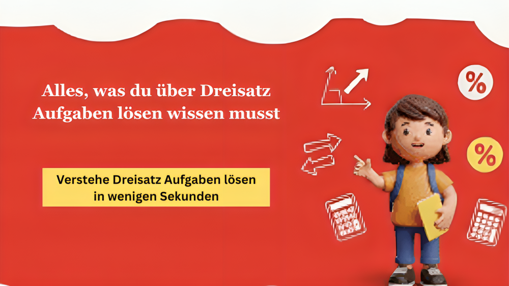Dreisatz Aufgaben lösen