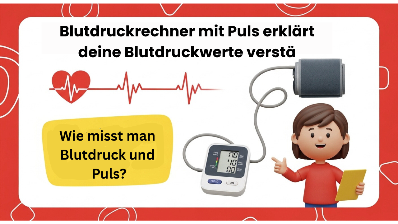 Blutdruckrechner mit Puls