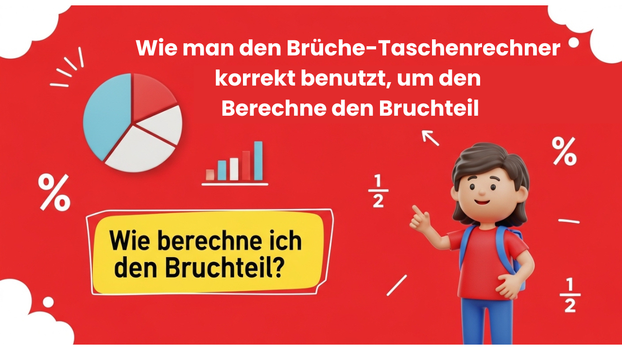 Berechne den Bruchteil