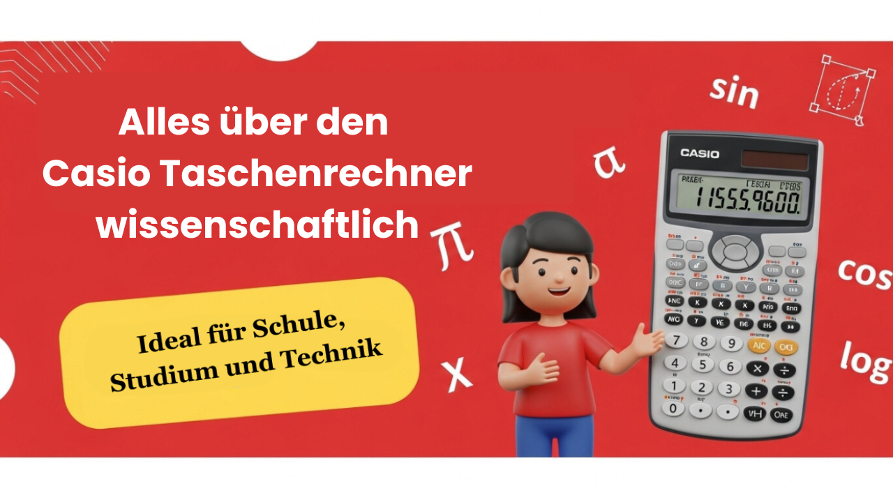 Casio Taschenrechner wissenschaftlich