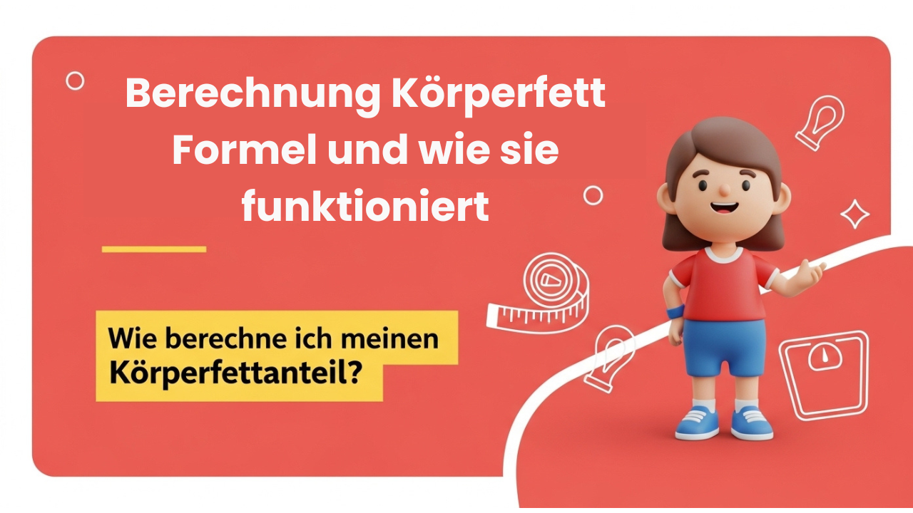 Berechnung Körperfett Formel und wie sie funktioniert