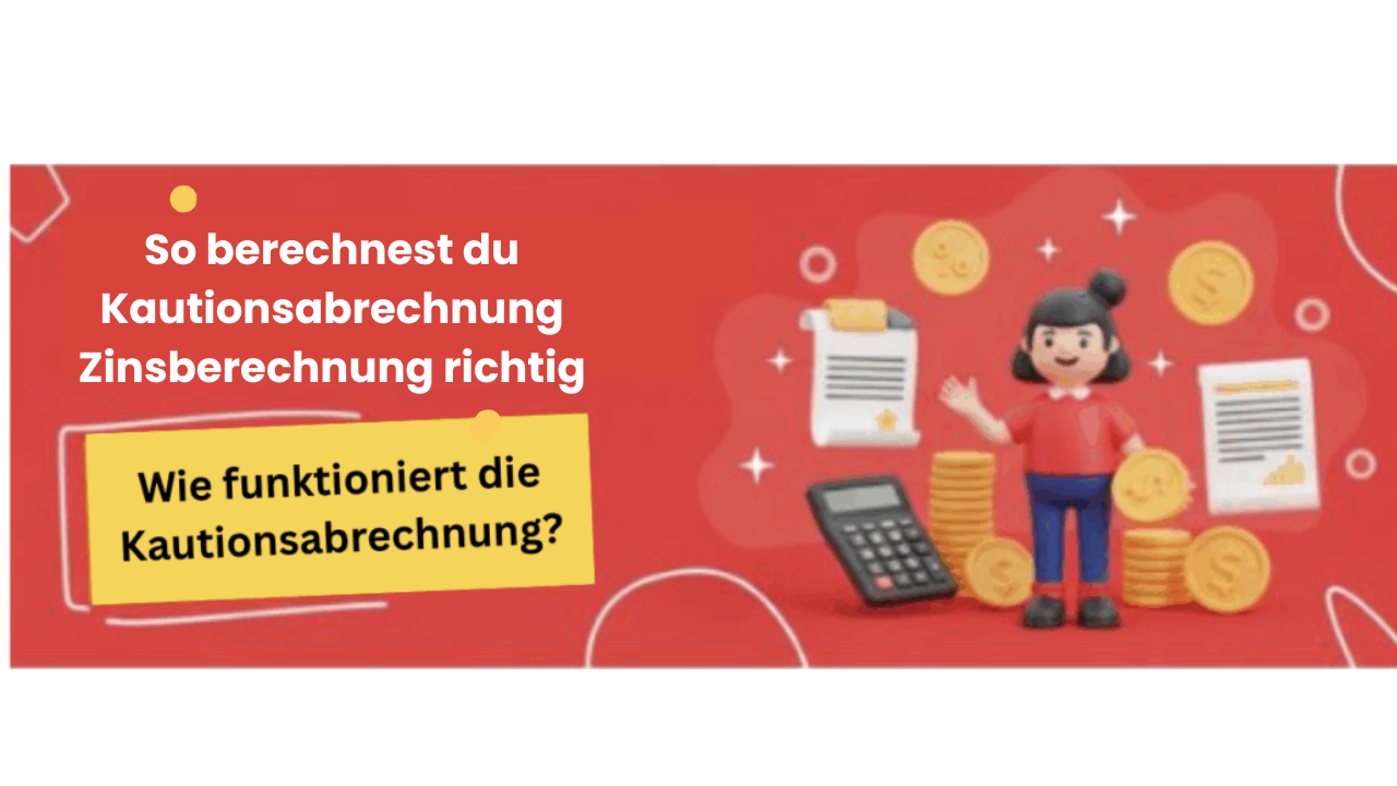 Kautionsabrechnung Zinsberechnung