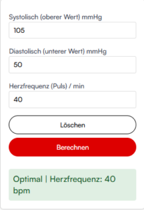Blutdruckrechner
