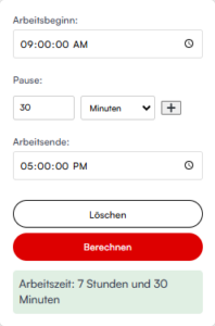 Pausenrechner