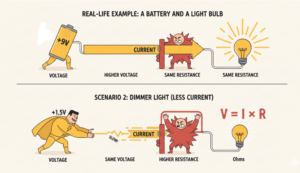 Ohmsches Gesetz Rechner